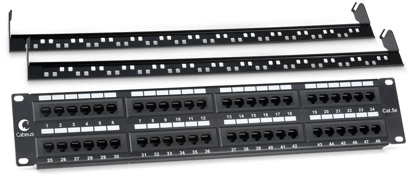Cabeus PL-48-Cat.5e-Dual IDC