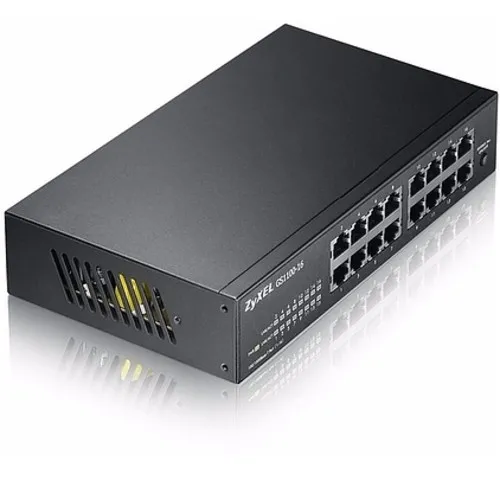 Коммутатор Zyxel GS1100-16 (1000 Base-TX (1000 мбит/с))
