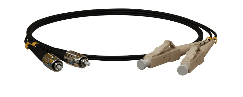 Hyperline FC-D2-62-FC/PR-LC/PR-H-5M-LSZH-BK