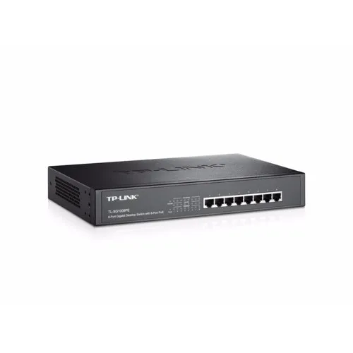 Коммутатор TP-Link TL-SG1008PE (1000 Base-TX (1000 мбит/с), Без SFP портов)