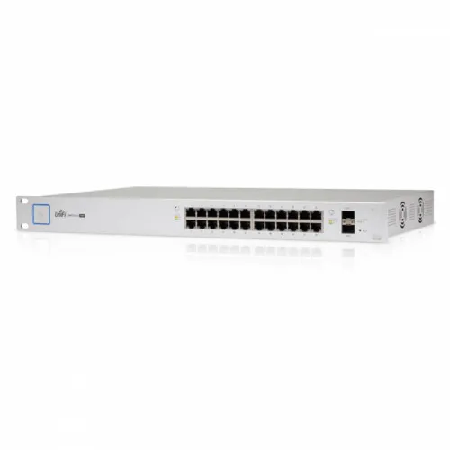 Коммутатор Ubiquiti  UniFi US-24 (NON-POE) (1000 Base-TX (1000 мбит/с), 2 SFP порта)