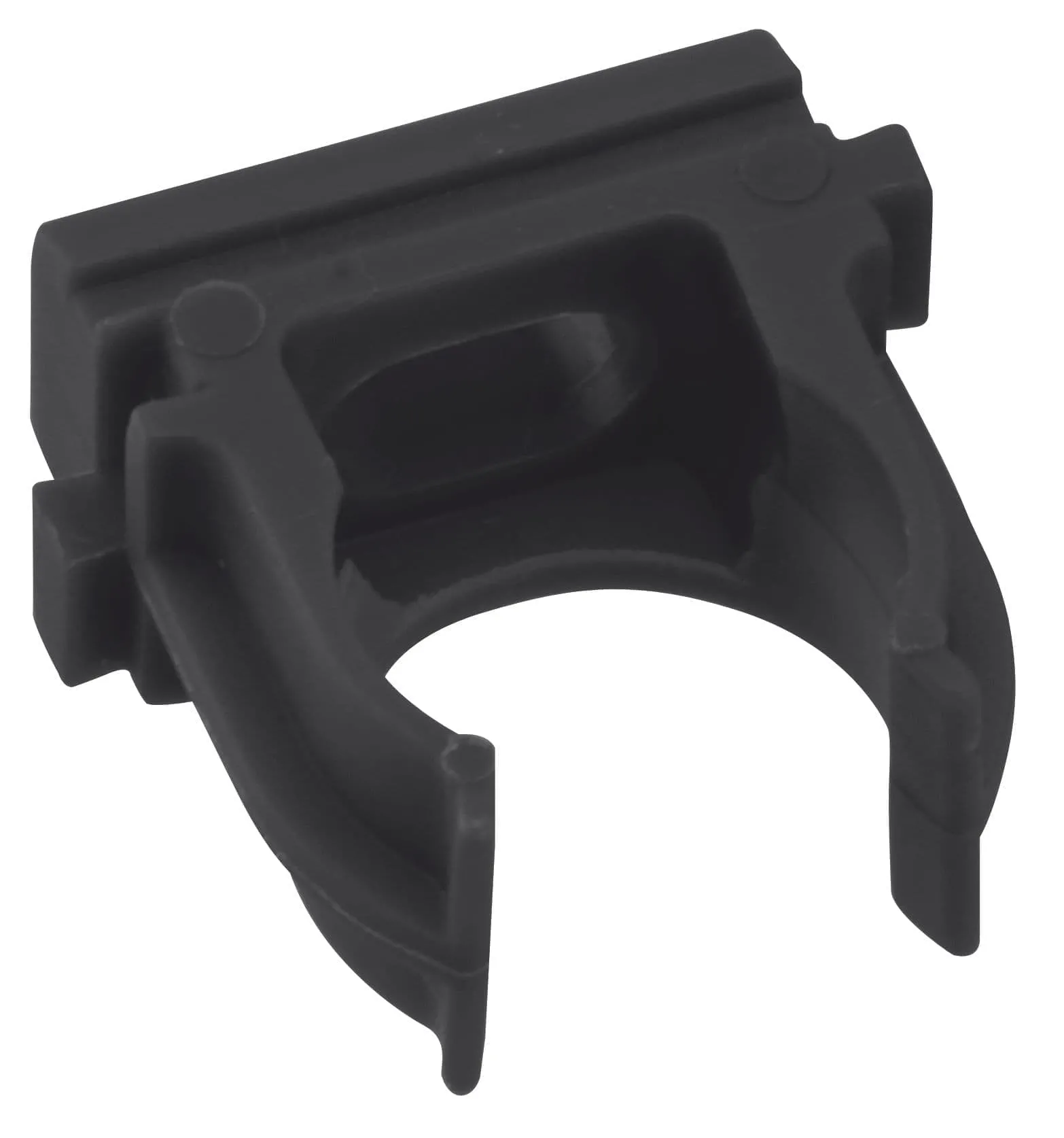 Крепеж-клипса черная d16мм  (10шт.) Plast EKF
