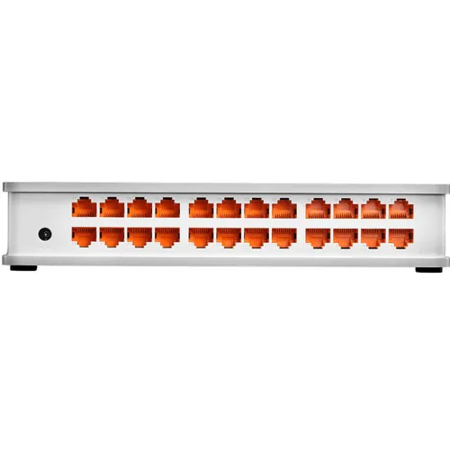 Коммутатор TOTOLINK SW24D (100 Base-TX (100 мбит/с), Без SFP портов)