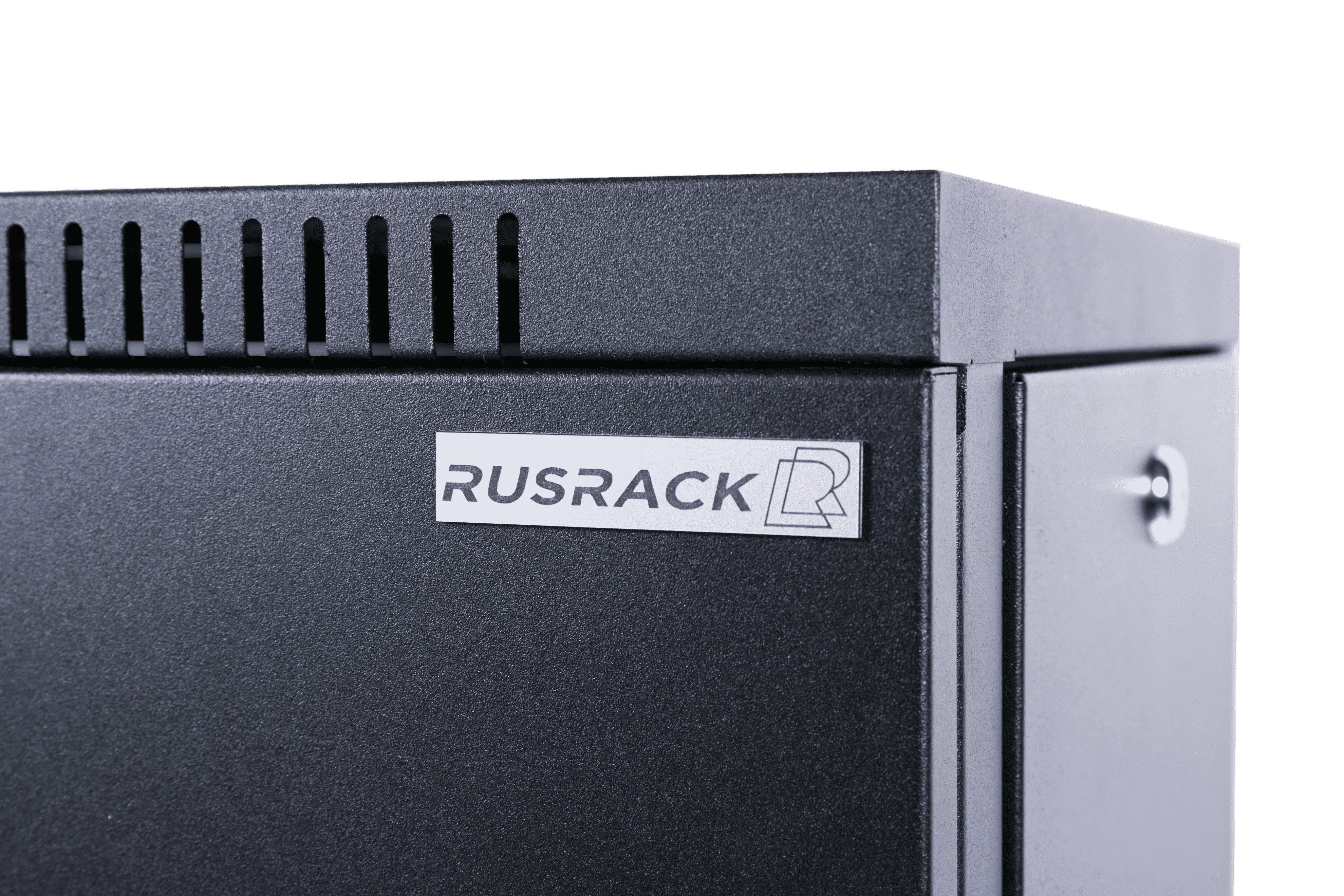 RUSRACK 6U 600х350, дверь металл, черный