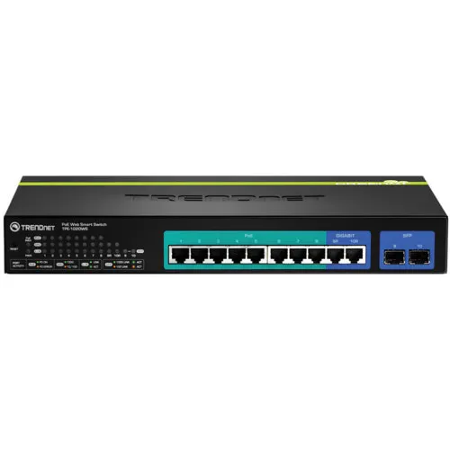 Коммутатор TrendNet TPE-1020WS (1000 Base-TX (1000 мбит/с), Без SFP портов)