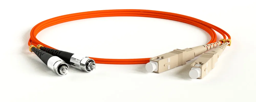 Hyperline FC-D2-50-FC/PR-SC/PR-H-1M-LSZH-OR