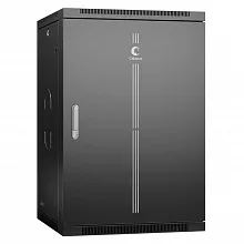 Шкаф телекоммуникационный настенный Cabeus SH-05F-18U60/45m-BK 19" 18U 600x450мм
