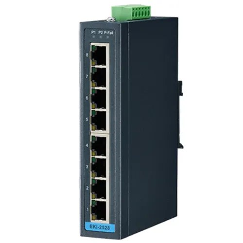 Коммутатор ADVANTECH EKI-2528I-BE (100 Base-TX (100 мбит/с), Без SFP портов)
