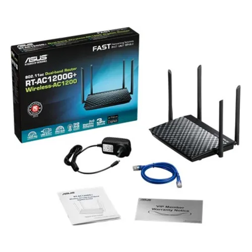 Маршрутизатор для дома Asus RT-AC1200G Plus 90IG0241-BM3000