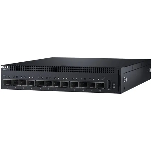 Коммутатор Dell X4012 X4012-AEOQ-01 (Без LAN портов, 12 SFP портов)