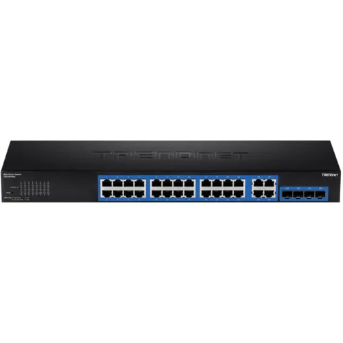 Коммутатор TrendNet TEG-284WS (1000 Base-TX (1000 мбит/с), 4 SFP порта)