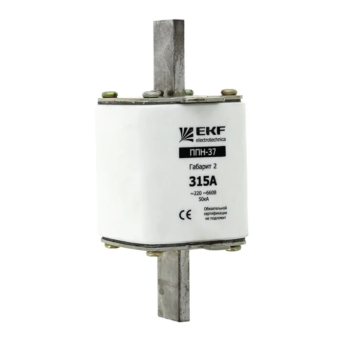 Плавкая вставка ППН-37 400/250А габарит 2 EKF