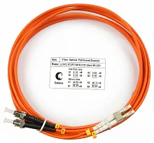 Патч-корд оптический duplex LC-ST 62,5/125 mm 3м LSZH Cabeus
