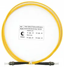 Патч-корд оптический simplex ST-ST 9/125 sm 1,5м LSZH Cabeus