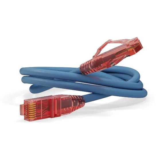 Hyperline PC-LPM-UTP-RJ45-RJ45-C5e-0.3M-LSZH-BL