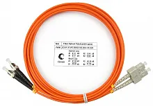 Патч-корд оптический duplex SC-ST 62,5/125 mm 3м LSZH Cabeus