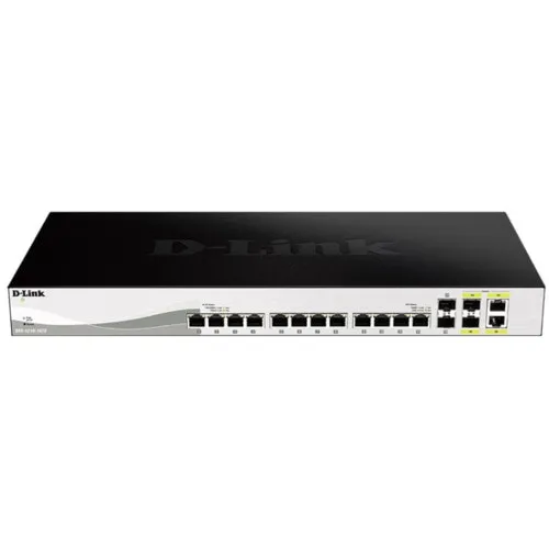 Коммутатор D-link DXS-1210-16TC (10 GBase-T (10000 мбит/с), 4 SFP порта)