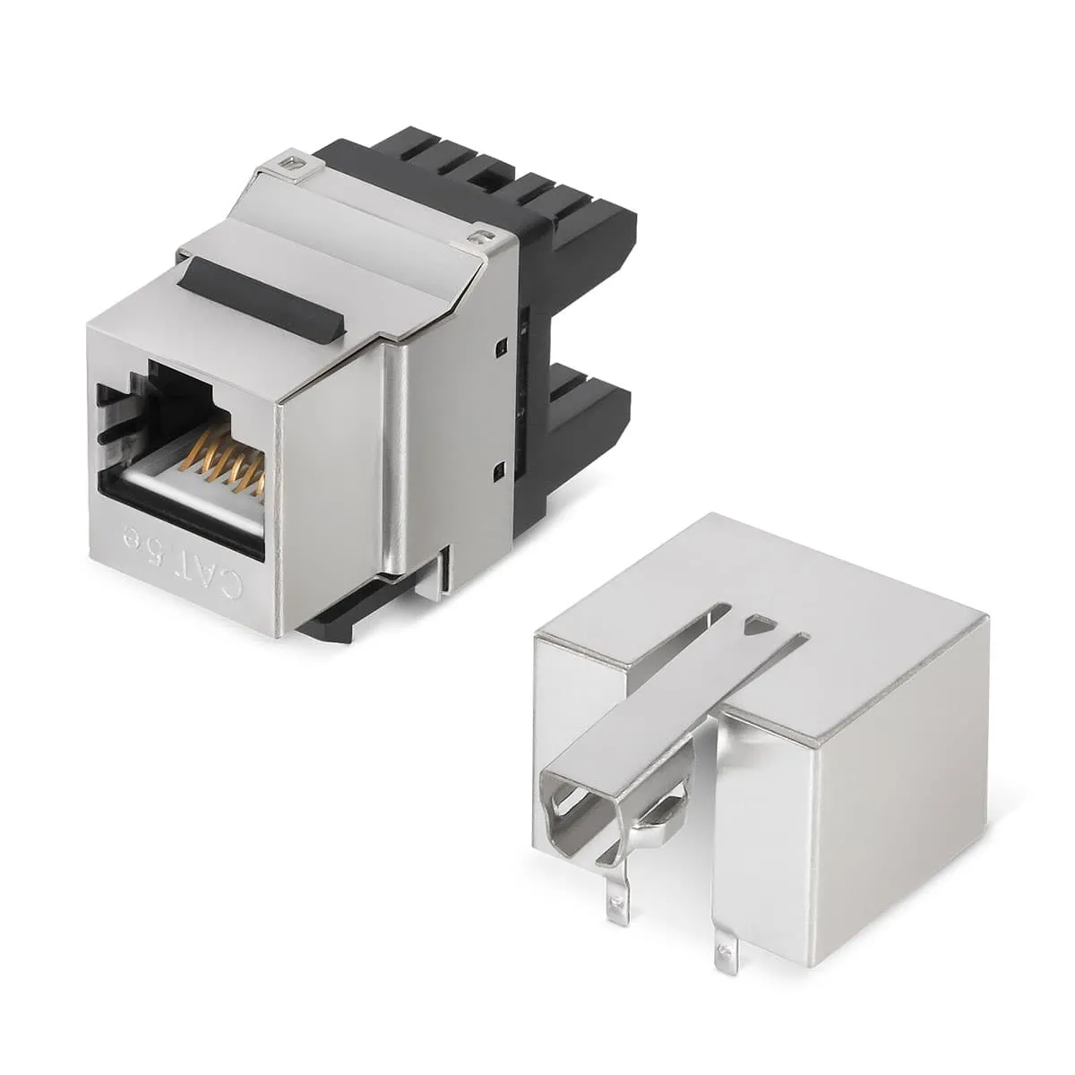 Cabeus KJ-RJ45-Cat.5E-SH-180 Degree