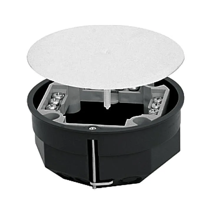 Коробка распаячная КМП-020-023 для полых стен с мет. лапками, клеммником и крышкой (108х50) EKF