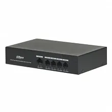 Коммутатор Dahua DH-PFS3005-4ET-36 (100 Base-TX (100 мбит/с), Без SFP портов)