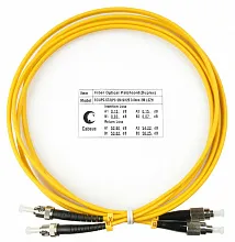 Патч-корд оптический duplex FC-ST 9/125 sm 2м LSZH Cabeus