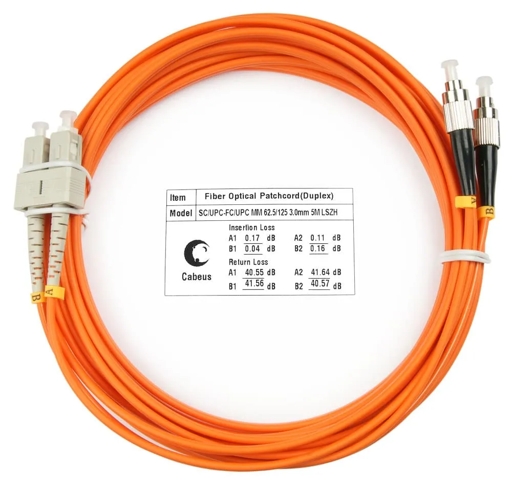 Cabeus FOP-62-SC-FC-20m