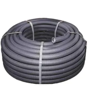 Труба гофр. FRHF  с зондом d50мм (20м.) черная Plast EKF