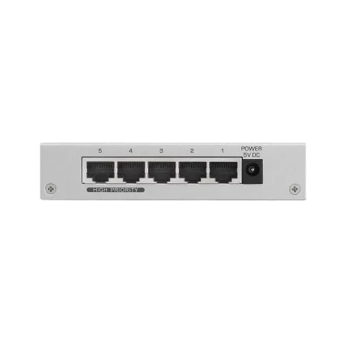 Коммутатор Zyxel ES-105A V3 ES-105AV3-EU0101F (100 Base-TX (100 мбит/с), Без SFP портов)