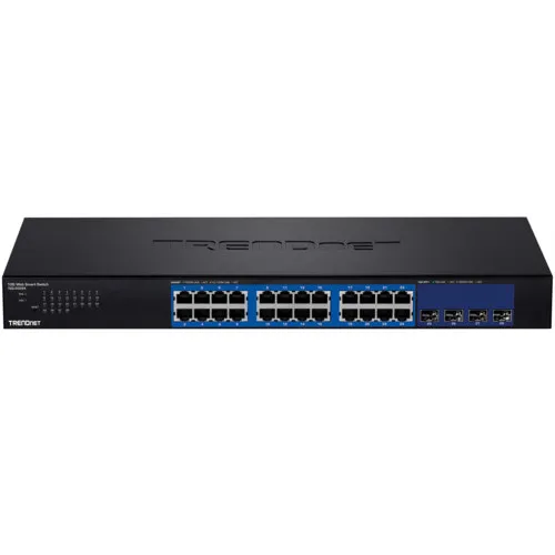 Коммутатор TrendNet TEG-30284 (1000 Base-TX (1000 мбит/с), 4 SFP порта)