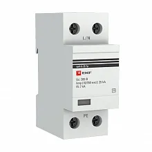 УЗИП Т1 Iimp 25kA (10/350μs) 1P EKF