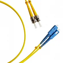 Патч-корд оптический duplex SC-ST 9/125 sm 1,5м LSZH Cabeus