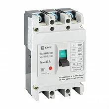 ВА-99МL  100/40А 3P 18кА EKF Basic