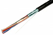 Кабель телефонный Cabeus FTP-10P-Cat.3-OUT 10 Черный 