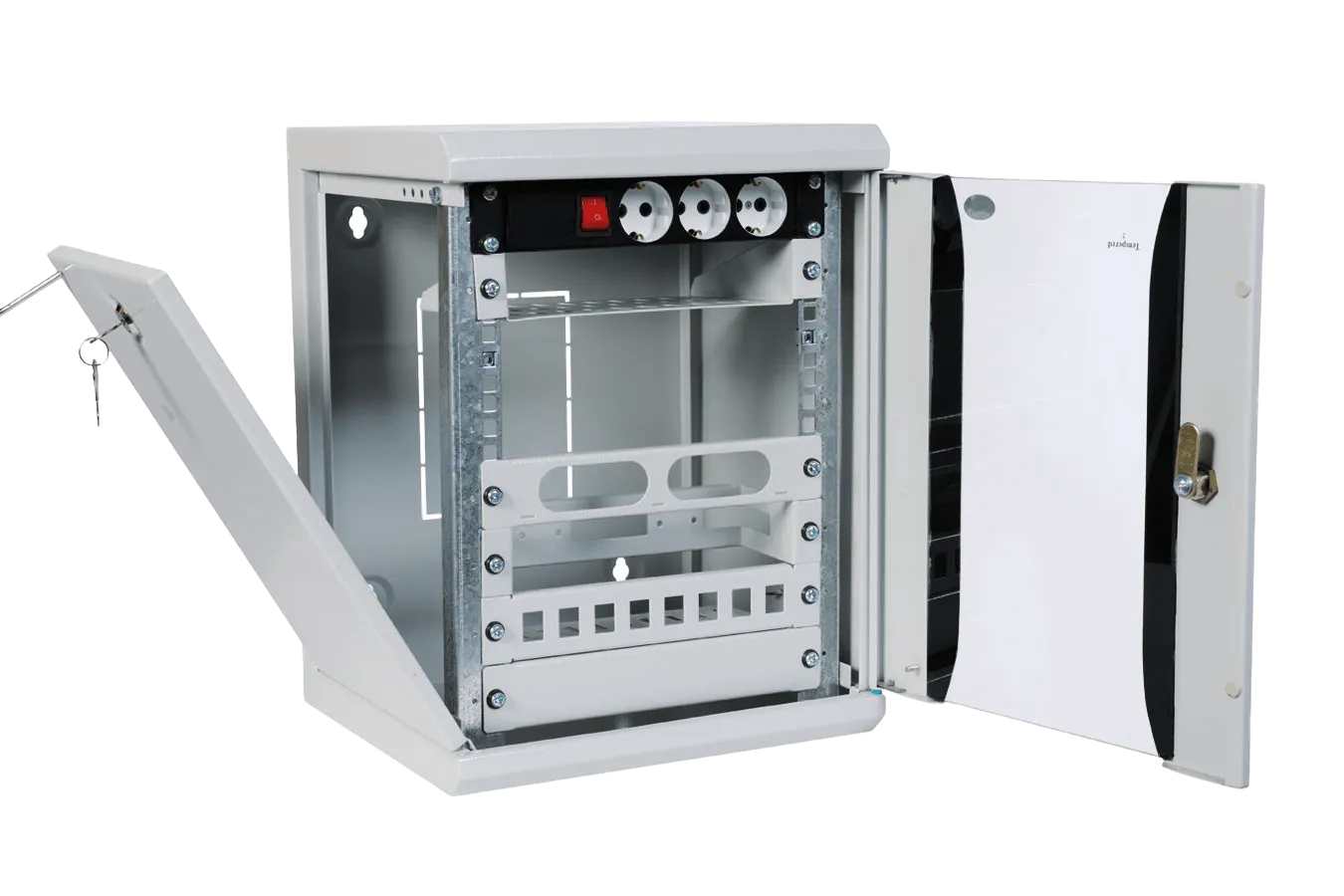 Шкаф телекоммуникационный настенный 10" 8U, (320 × 255)