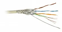Витая пара Cabeus SFTP-4P-Cat.5e-PATCH-GY 5e Серый 