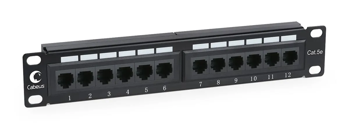 Cabeus PL-12-Cat.5e 10"-Dual IDC