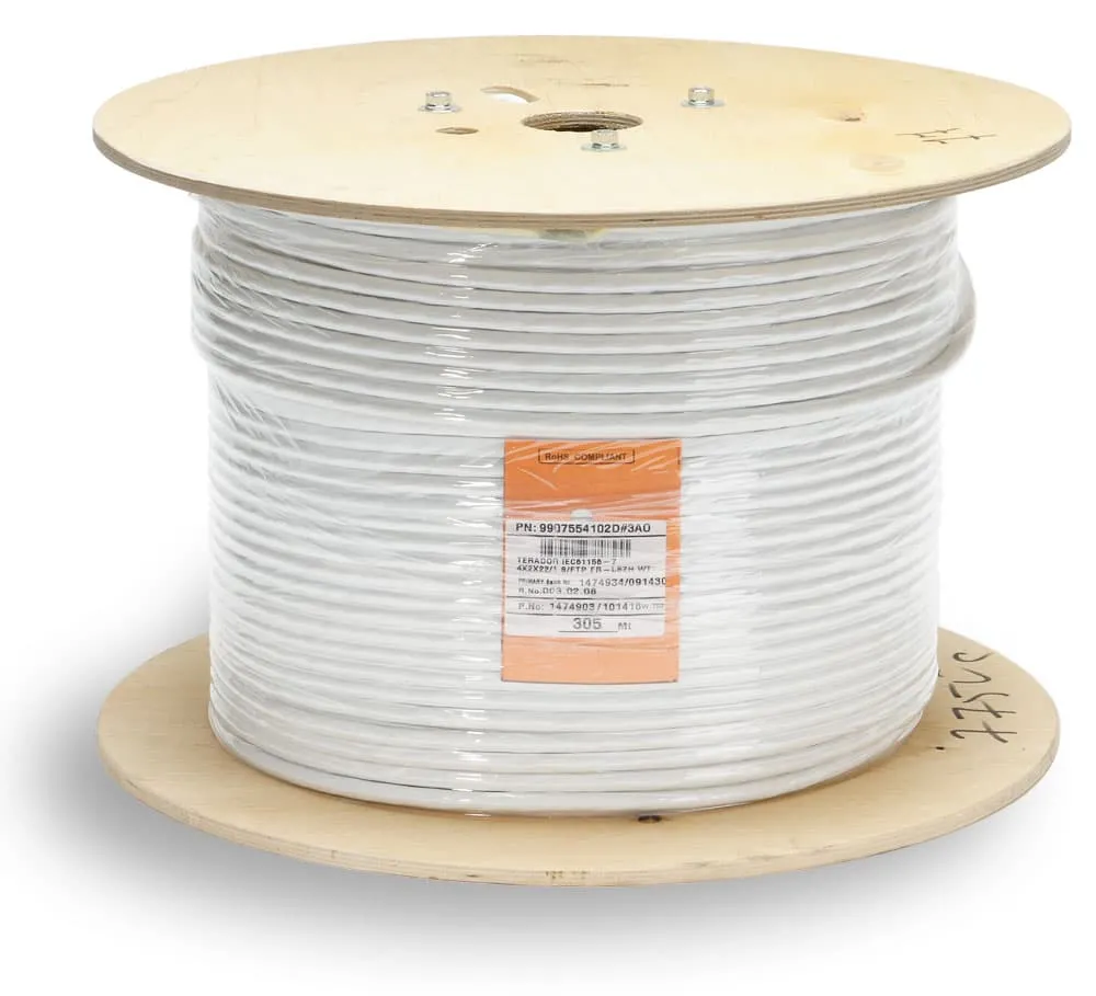 Cabeus SSTP-4P-Cat.8-SOLID-IN-LSZH