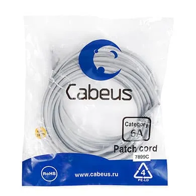 Cabeus PC-UTP-RJ45-Cat.6a-10m-LSZH
