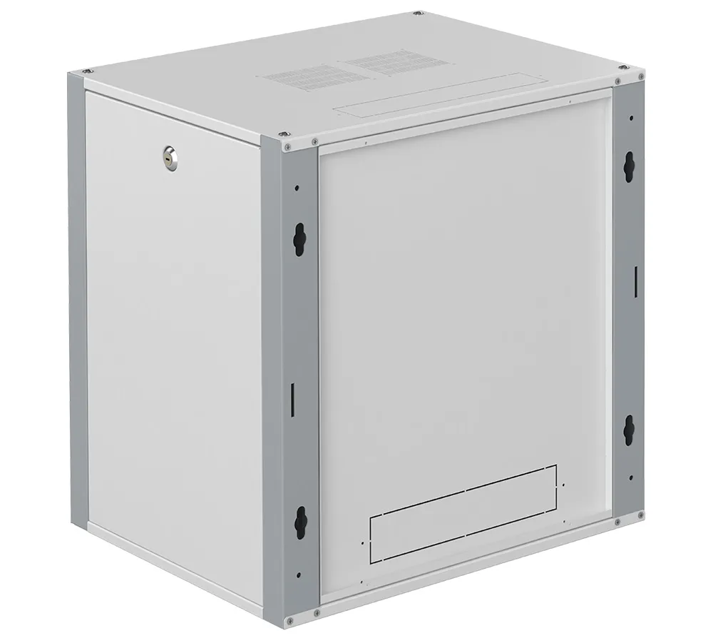 SYSMATRIX WP 6309.720 Шкаф телекоммуникационный настенный 19" 9U 600x350x450mm (ШхГхВ) дверь металл, цвет серый (RAL 7035/RAL7000)