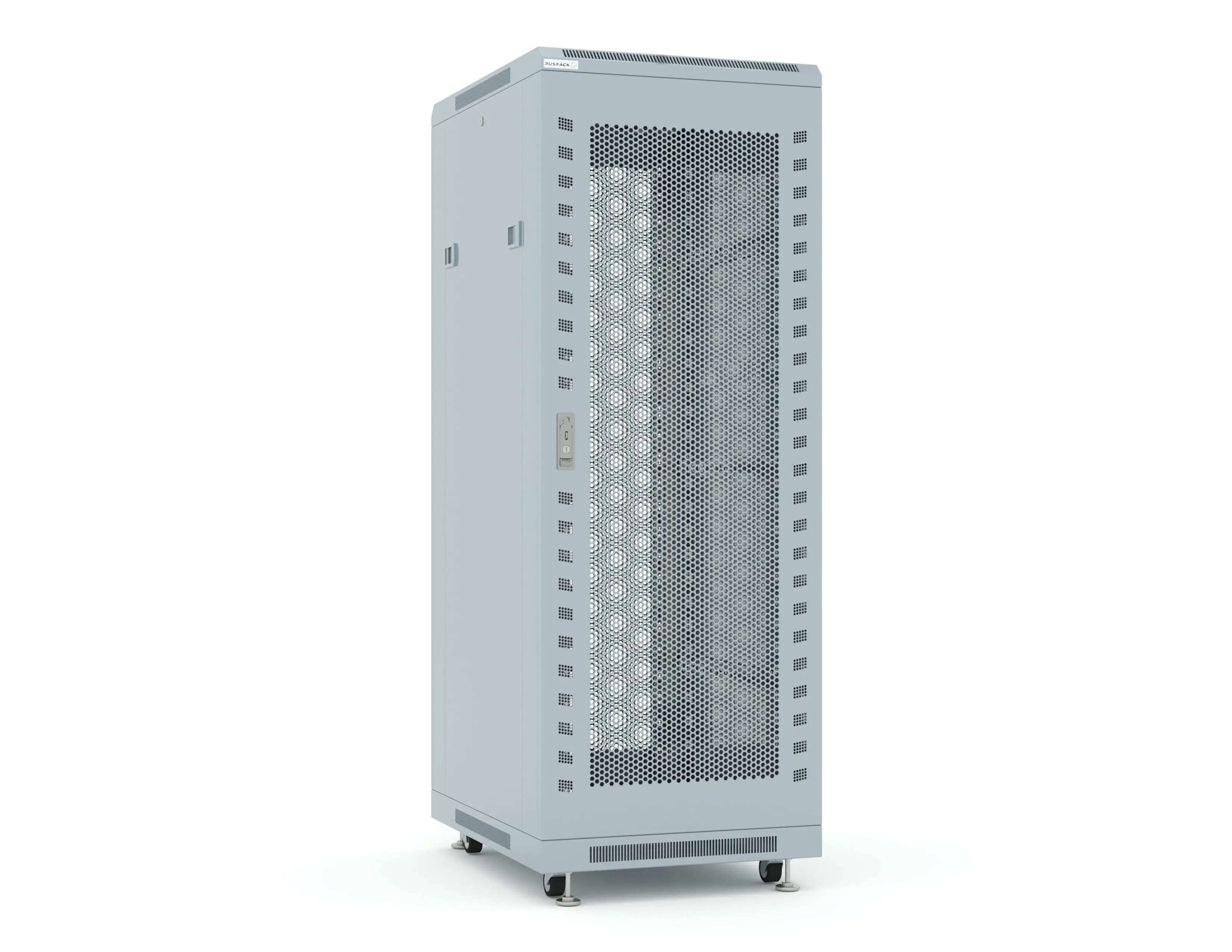 RUSRACK 32U 600х800, перф. дверь