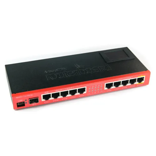 Маршрутизатор Mikrotik RB2011UiAS-IN (10/100/1000 Base-TX (1000 мбит/с))