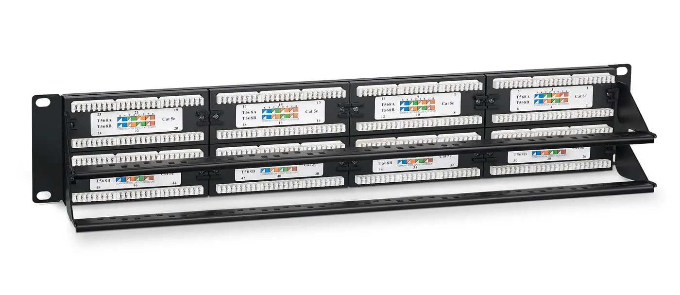 Cabeus PL-48-Cat.5e-Dual IDC