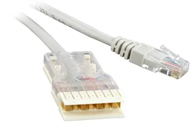 Hyperline PC-110-RJ45-4P-C5e-2M-LSZH-GY