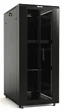 Шкаф телекоммуникационный напольный Hyperline TTB-4781-DD-RAL9004 19" 47U 800x1000x2277мм
