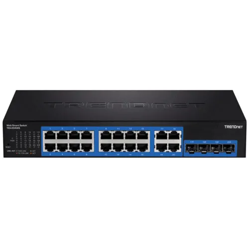 Коммутатор TrendNet TEG-204WS (1000 Base-TX (1000 мбит/с), 4 SFP порта)