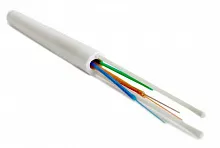 Волоконно-оптический кабель Hyperline FO-DPE-IN-9S-24-LSZH-WH 2000  м