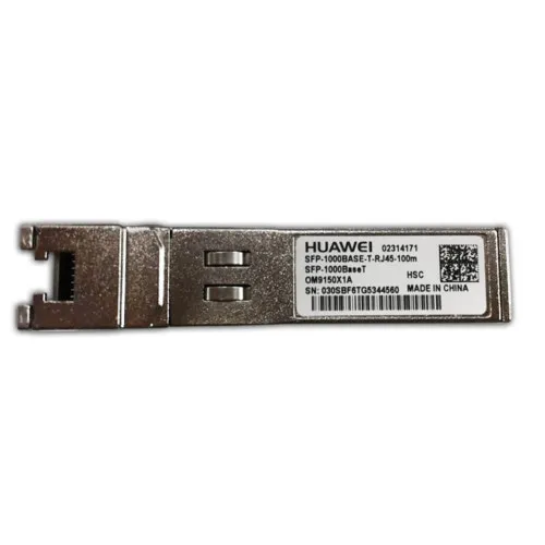 Модуль Huawei Electrical Transceiver, SFP, GE (100 m, RJ45) 02314171 (SFP модуль)