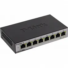 Коммутатор D-link DGS-1100-08P B1A DGS-1100-08P/B1A (1000 Base-TX (1000 мбит/с), Без SFP портов)