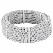 Труба гофр. ПВХ Plast с зондом d20мм (50м.) EKF