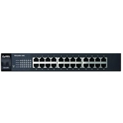 Коммутатор Zyxel ES1100-24E (100 Base-TX (100 мбит/с))